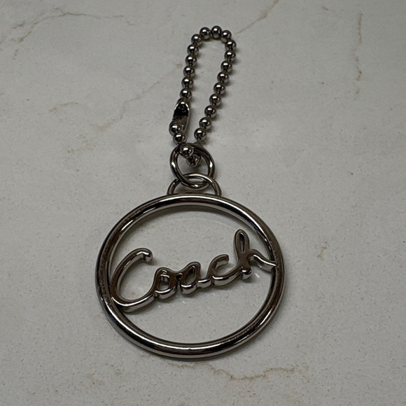 Coach Handbags - Coach Script Bag Charm